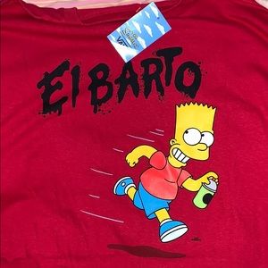 NEW W/ TAG The Simpson Vans “El Barto” long sleeve